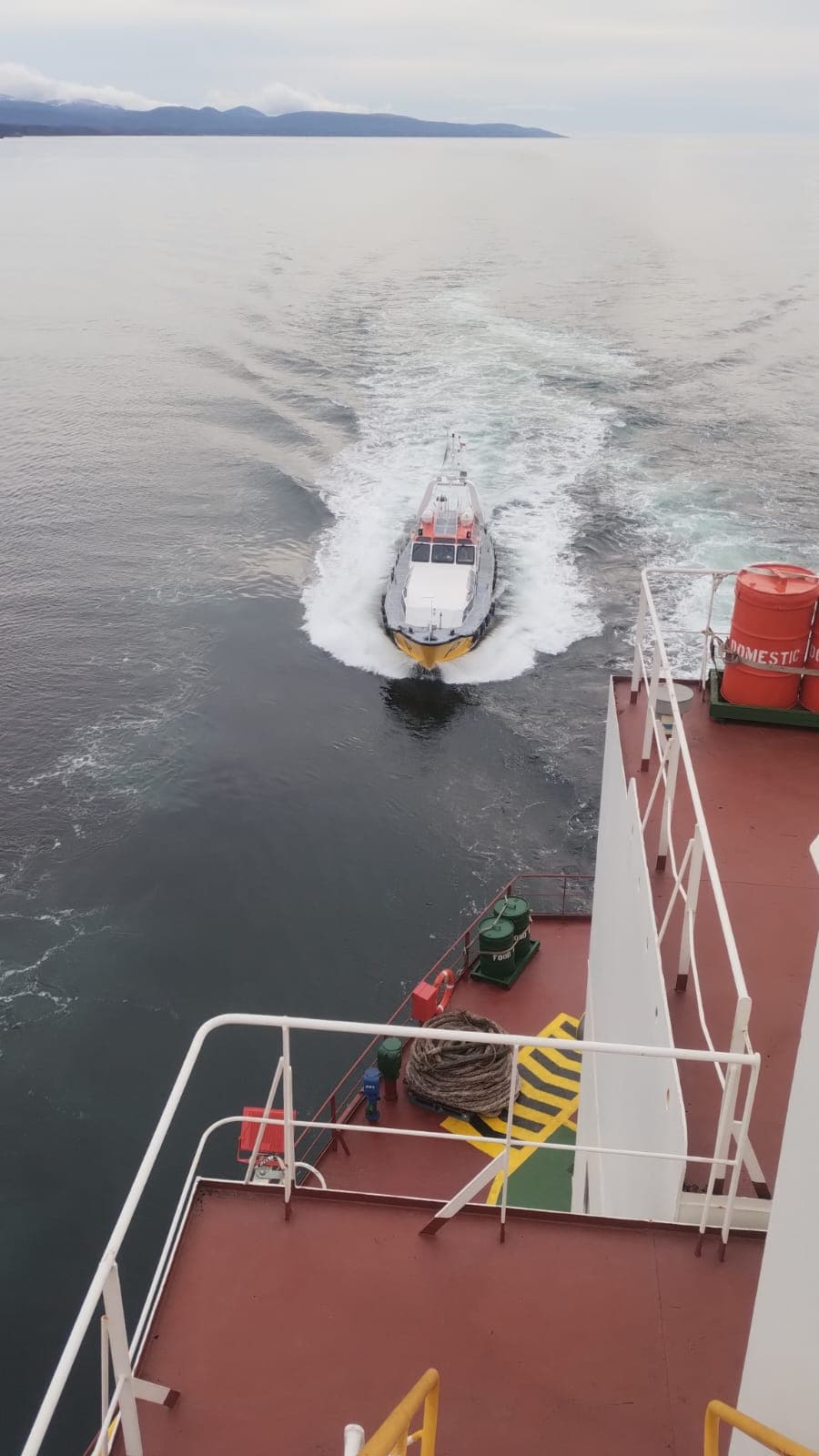 Tripulación y asistencia de practicaje