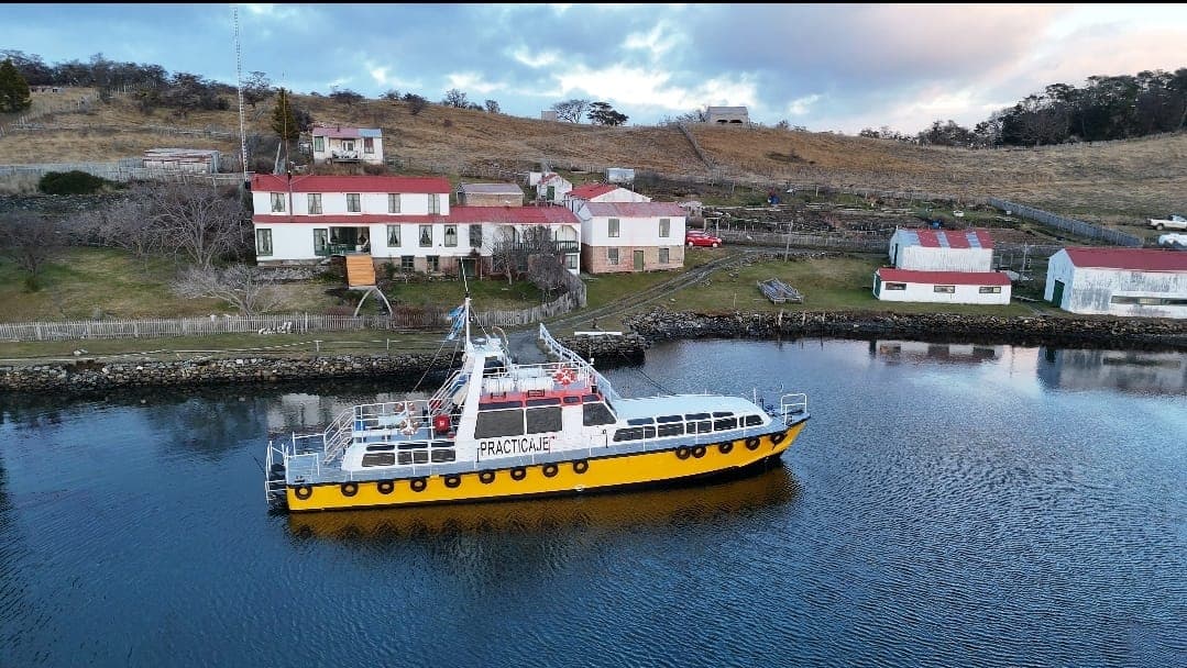 Operaciones marítimas de Onashaga en Ushuaia